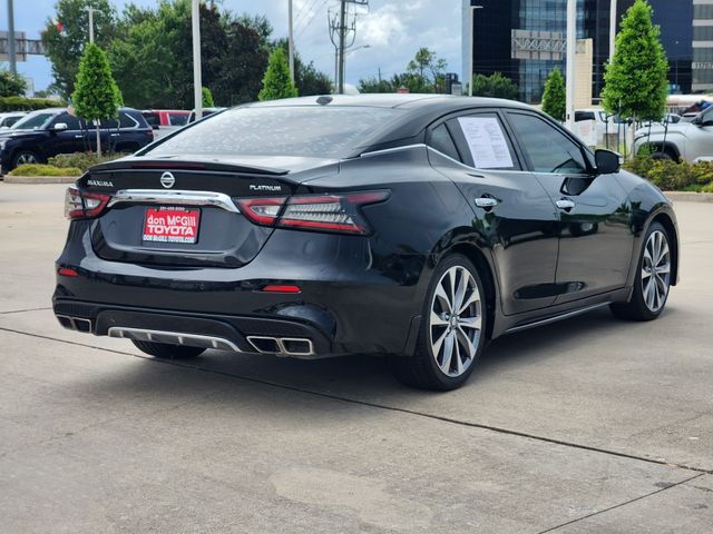 2021 Nissan Maxima Platinum Black at Bravo Nissan