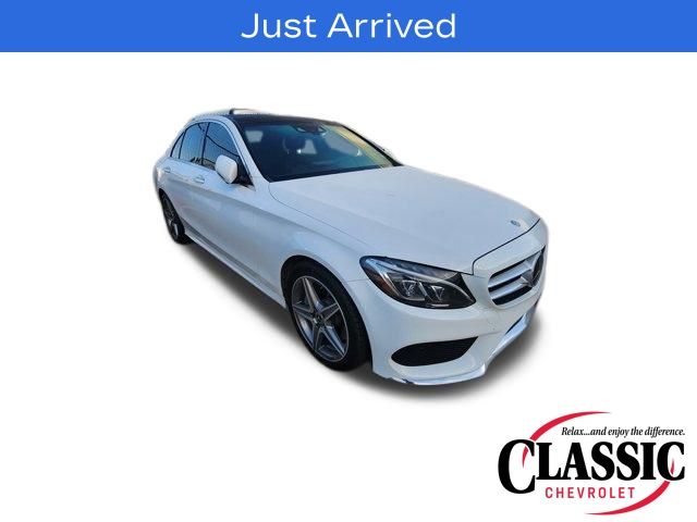 Polar White 2017 Mercedes-Benz C-Class C 300 4MATIC Sedan All-Wheel Drive 7-Speed Automatic
