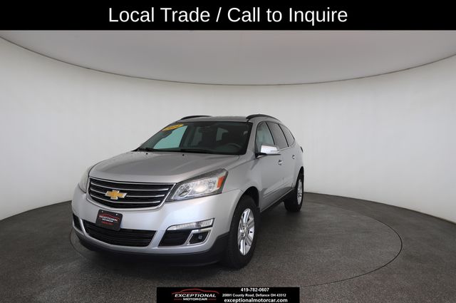 Silver Ice Metallic 2014 Chevrolet Traverse SUV / Crossover Front-Wheel Drive 6-Speed Automatic