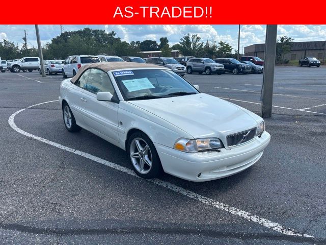 White 1999 Volvo C70 Convertible Front-Wheel Drive 4-Speed Automatic