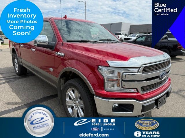 Rapid Red Metallic Tinted Clearcoat 2020 Ford F-150 Pickup Truck Four-Wheel Drive Automatic