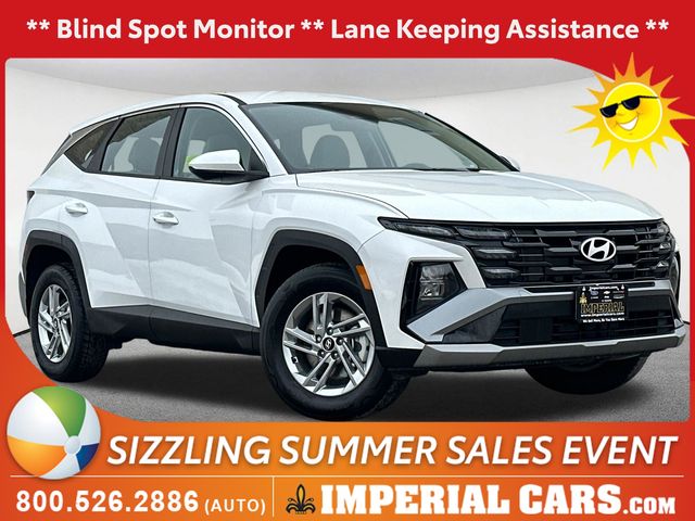 Serenity White Pearl 2025 Hyundai Tucson SUV / Crossover All-Wheel Drive 8-Speed Automatic