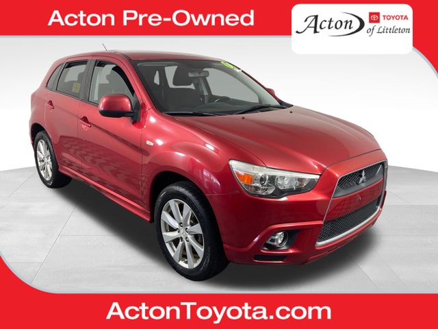 Rally Red Metallic 2012 Mitsubishi Outlander Sport SUV / Crossover All-Wheel Drive Continuously Variable Transmission