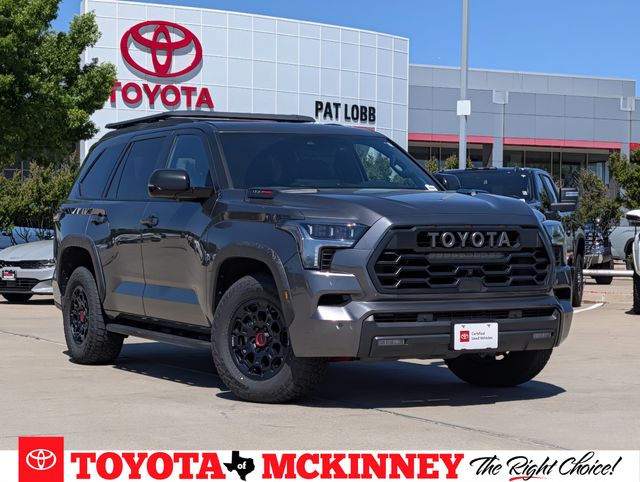 Magnetic Gray 2025 Toyota Sequoia TRD Pro 4WD SUV / Crossover Four-Wheel Drive Automatic