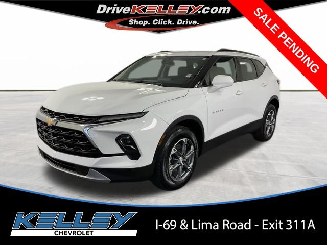 Summit White 2023 Chevrolet Blazer SUV / Crossover All-Wheel Drive 9-Speed Automatic Overdrive
