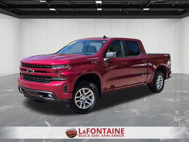 Red Tintcoat 2019 Chevrolet Silverado 1500 Pickup Truck Four-Wheel Drive 8-Speed Automatic
