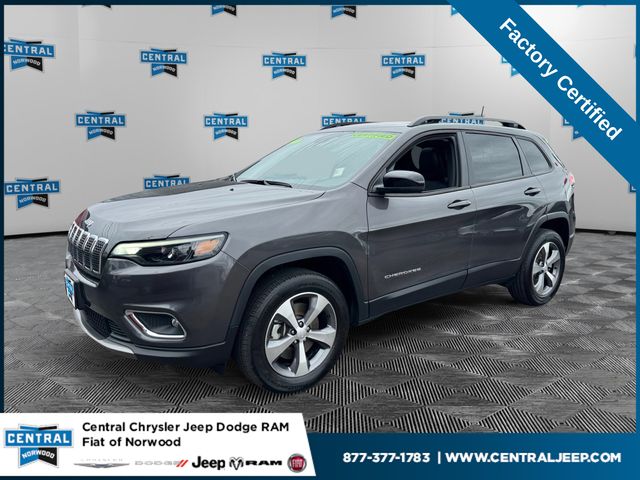 Gray (Granite Crystal Metallic Clearcoat) 2022 Jeep Cherokee Limited 4WD SUV / Crossover Four-Wheel Drive 9-Speed Automatic
