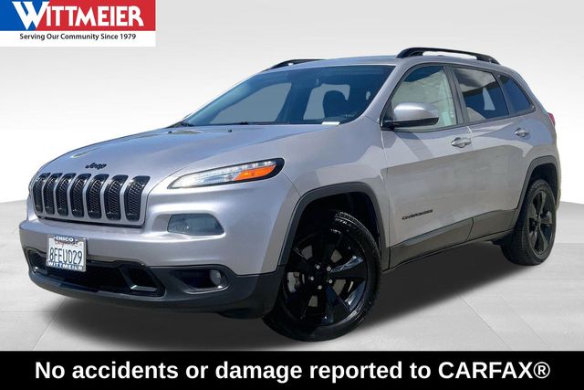 Billet Silver Metallic Clearcoat 2018 Jeep Cherokee Latitude FWD SUV / Crossover Front-Wheel Drive 9-Speed Automatic