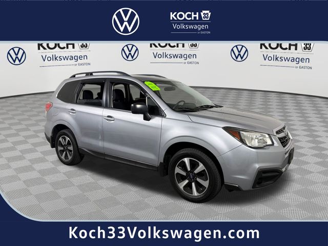 Ice Silver Metallic 2017 Subaru Forester SUV / Crossover All-Wheel Drive Continuously Variable Transmission