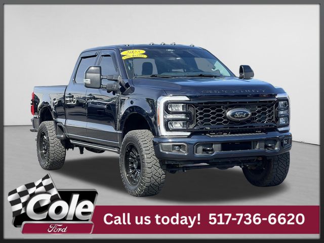 Antimatter Blue Metallic 2025 Ford F-350 Super Duty Pickup Truck Four-Wheel Drive Automatic