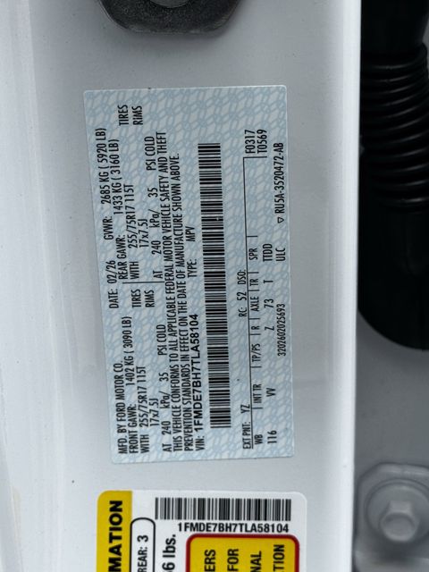 New 2026 White Ford Big Bend image 21