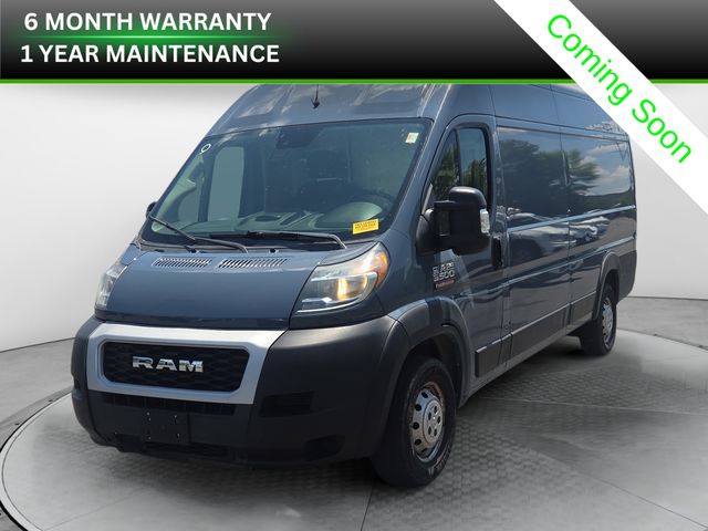 Blue 2021 RAM ProMaster Van Front-Wheel Drive 6-Speed Automatic