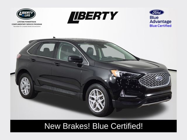 Black Metallic 2024 Ford Edge SUV / Crossover All-Wheel Drive Automatic