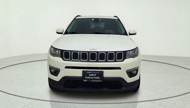 2021 Jeep Compass Latitude White at North Houston Mitsubishi