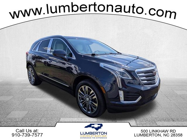 Dark Adriatic Blue Metallic 2017 Cadillac XT5 Premium Luxury FWD SUV / Crossover Front-Wheel Drive 8-Speed Automatic