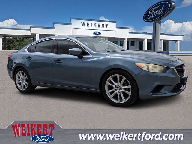 Blue Reflex Mica 2017 Mazda MAZDA6 Touring Sedan FWD Sedan Front-Wheel Drive 6-Speed Automatic