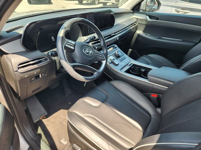 2025 Hyundai Palisade SEL Silver at Texan Dodge Chrysler Jeep Ram