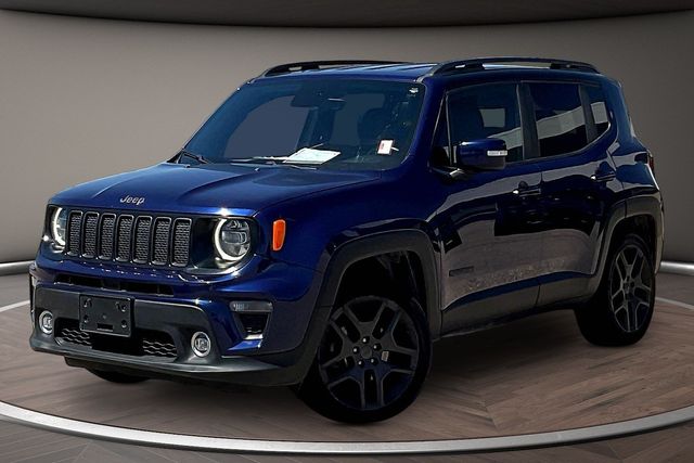 Brilliant Blue Metallic Clear Coat 2020 Jeep Renegade Altitude 4WD SUV / Crossover Four-Wheel Drive 9-Speed Automatic