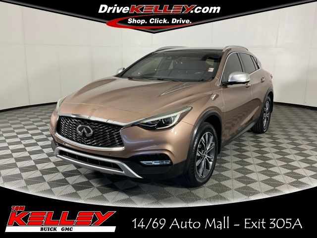 Red (Liquid Copper) 2017 INFINITI QX30 SUV / Crossover All-Wheel Drive 7-Speed Automatic