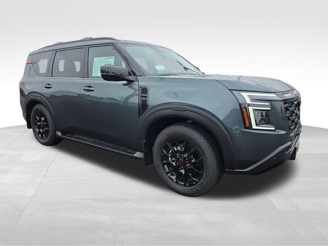 Black (Alpine Metallic/Super Blk) 2026 Nissan Armada SUV / Crossover Four-Wheel Drive 9-Speed Automatic
