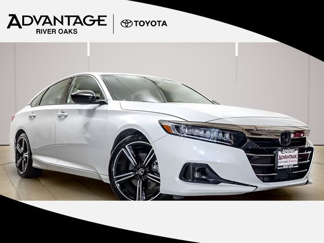 Platinum White Pearl 2022 Honda Accord Sedan Front-Wheel Drive Continuously Variable Transmission