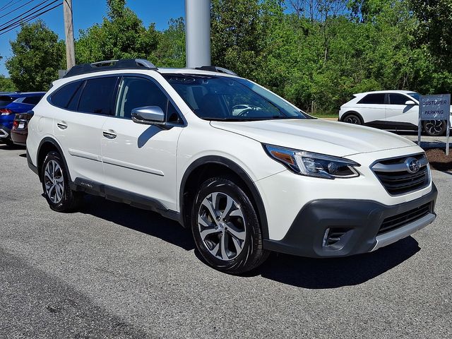 2021 Subaru Outback Touring XT White at Rafferty Subaru