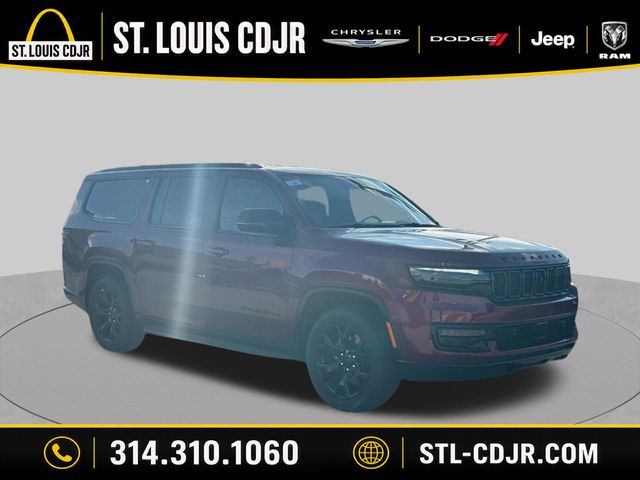 Velvet Red Pearlcoat 2025 Jeep Wagoneer L SUV / Crossover Four-Wheel Drive 8-Speed Automatic