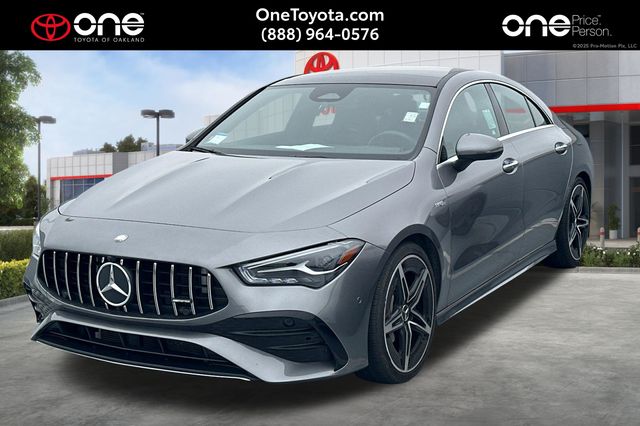 Gray 2025 Mercedes-Benz CLA Coupe All-Wheel Drive 8-Speed Automatic