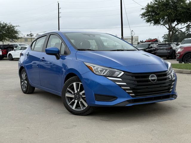 2023 Nissan Versa 1.6 SV Blue at Emmons Autoplex