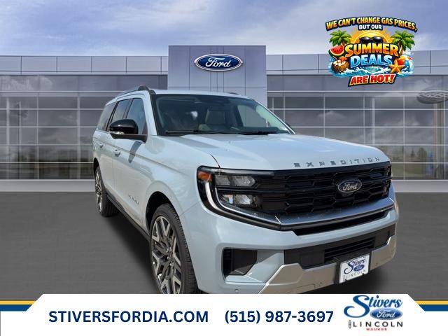 Glacier Gray Metallic Tri-Coat 2026 Ford Expedition Platinum 4WD SUV / Crossover Four-Wheel Drive Automatic