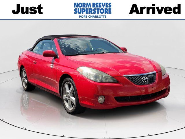 Red 2005 Toyota Camry Solara Coupe Front-Wheel Drive 5-Speed Automatic Overdrive