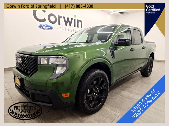 Eruption Green 2025 Ford Maverick Pickup Truck All-Wheel Drive 8-Speed Automatic
