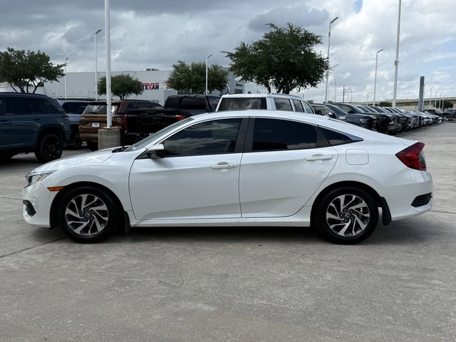 2016 Honda Civic EX White at Autostrade