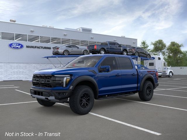 Blue Metallic 2026 Ford F-150 Pickup Truck Four-Wheel Drive Automatic