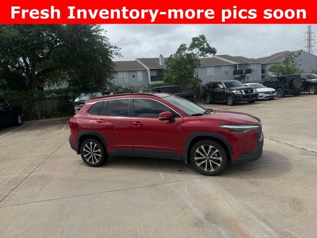2023 Toyota Corolla Cross XLE Red at Gullo Toyota