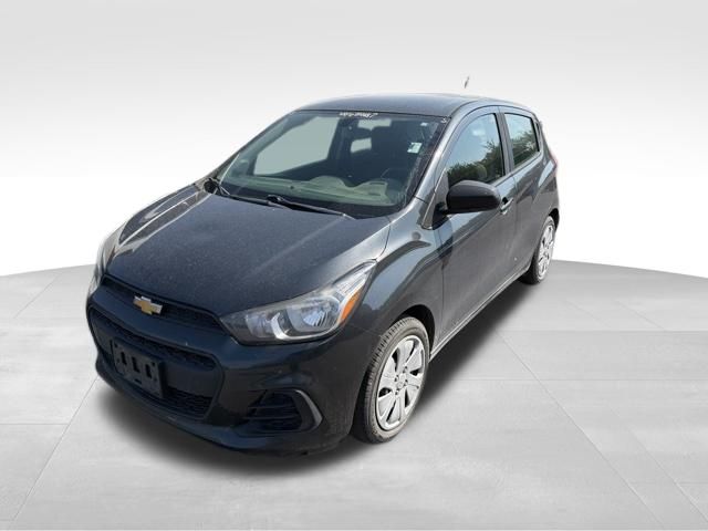 Nightfall Gray Metallic 2017 Chevrolet Spark Hatchback Front-Wheel Drive Continuously Variable Transmission