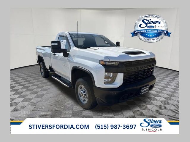 Summit White 2020 Chevrolet Silverado 2500HD Pickup Truck Four-Wheel Drive 6-Speed Automatic