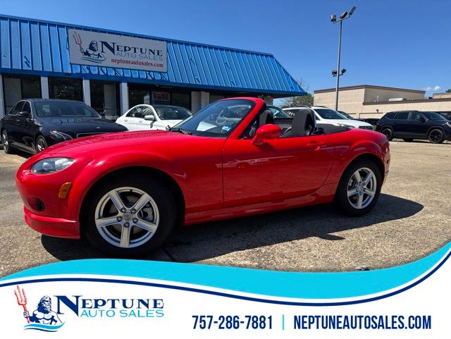 True Red 2007 Mazda MX-5 Miata Convertible Rear-Wheel Drive 6-Speed Automatic