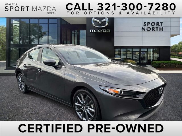 Machine Gray Metallic 2024 Mazda MAZDA3 Hatchback Front-Wheel Drive 6-Speed Automatic