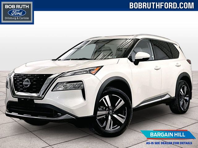 2022 Nissan Rogue SL White at Bob Ruth Ford