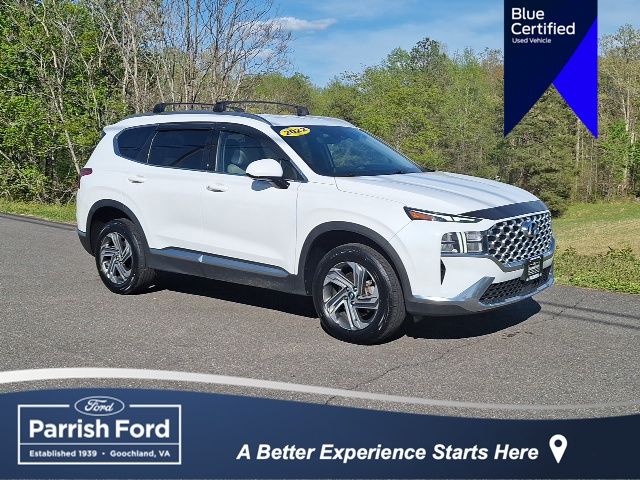 Quartz White 2022 Hyundai Santa Fe SEL AWD SUV / Crossover All-Wheel Drive 8-Speed Automatic
