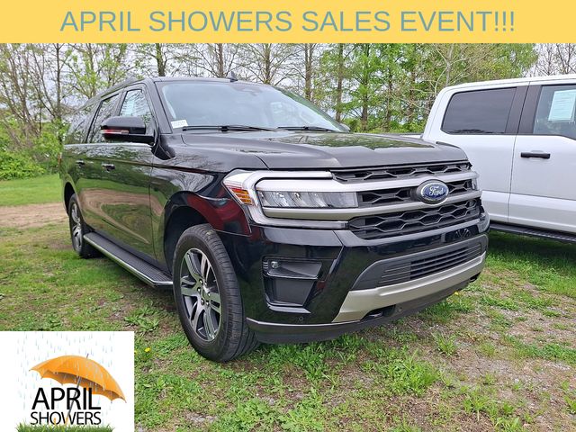 Black Metallic 2023 Ford Expedition MAX XLT 4WD SUV / Crossover Four-Wheel Drive Automatic