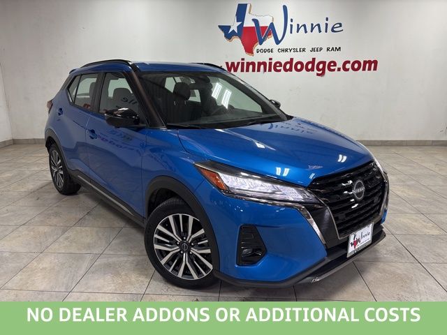 Electric Blue Metallic 2024 Nissan Kicks SR FWD SUV / Crossover Front-Wheel Drive Continuously Variable Transmission