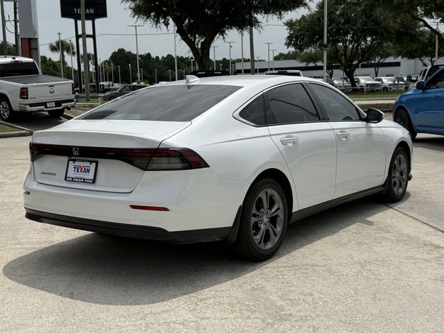 2024 Honda Accord EX White at DeMontrond Auto Country