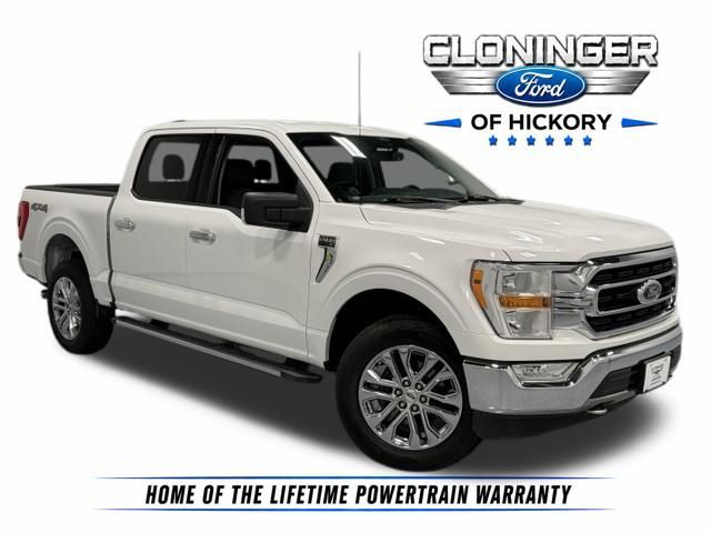 Oxford White 2021 Ford F-150 Pickup Truck Four-Wheel Drive Automatic