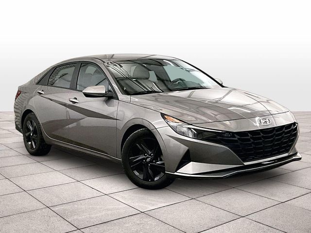 2021 Hyundai Elantra SEL Silver at Phil Fitts Ford