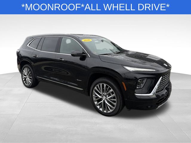 Black (Ebony Twilight Metallic) 2026 Buick Enclave SUV / Crossover Four-Wheel Drive 8-Speed Automatic