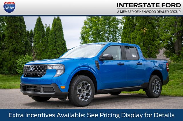 Blue 2026 Ford Maverick Pickup Truck All-Wheel Drive 8-Speed Automatic