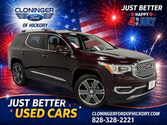 Black Cherry Metallic 2017 GMC Acadia SUV / Crossover Four-Wheel Drive 6-Speed Automatic