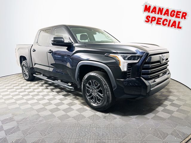 Midnight Black Metallic 2023 Toyota Tundra Pickup Truck Four-Wheel Drive Automatic